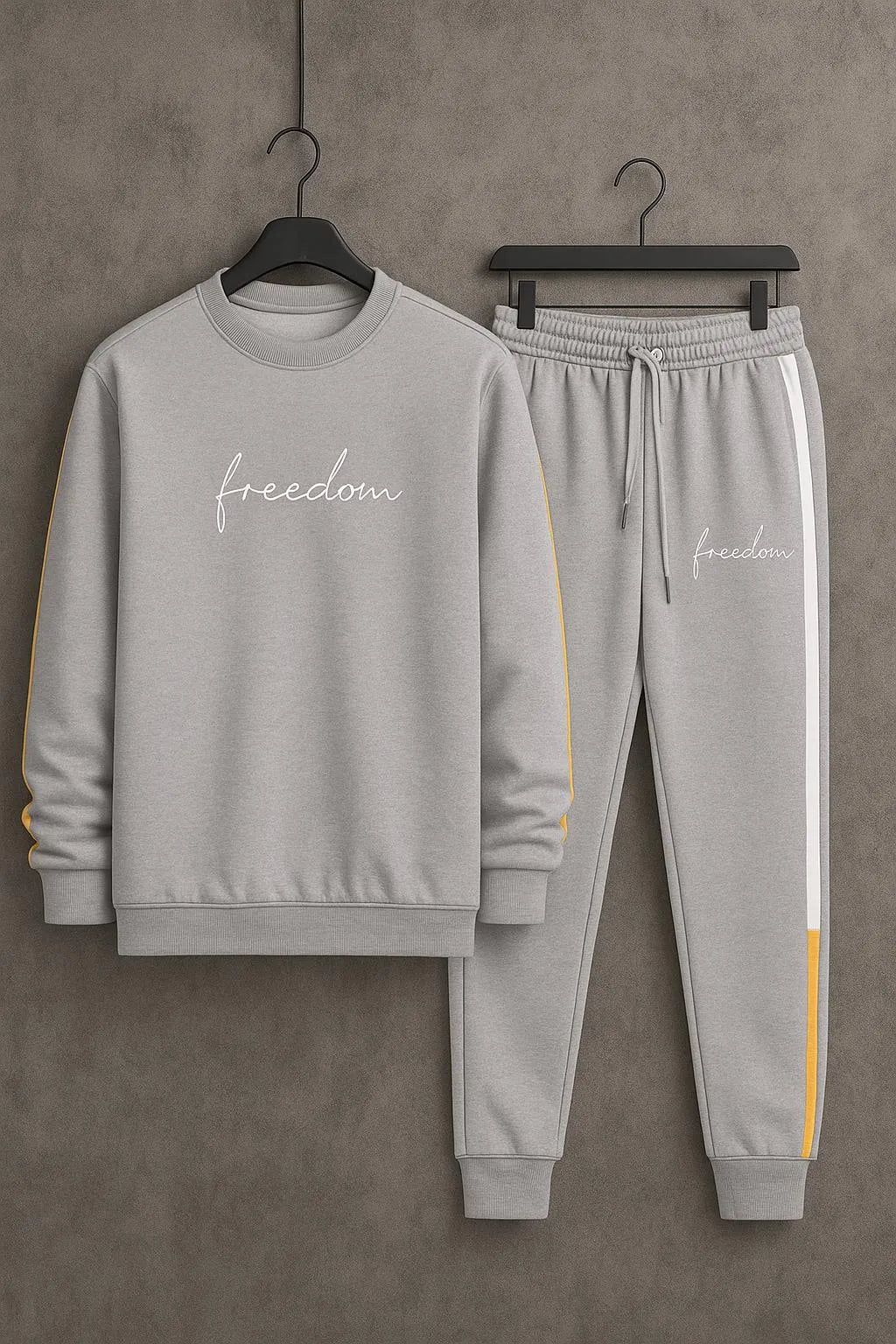 2 Pcs Men's Dri Fit Printed Track Suit