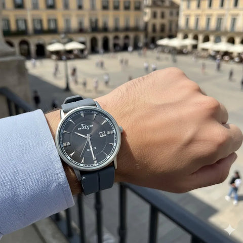 Unisex Movement: Quartz, Water Resistant Watch